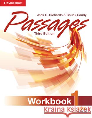 Passages Level 1 Workbook Jack C. Richards Chuck Sandy 9781107627253