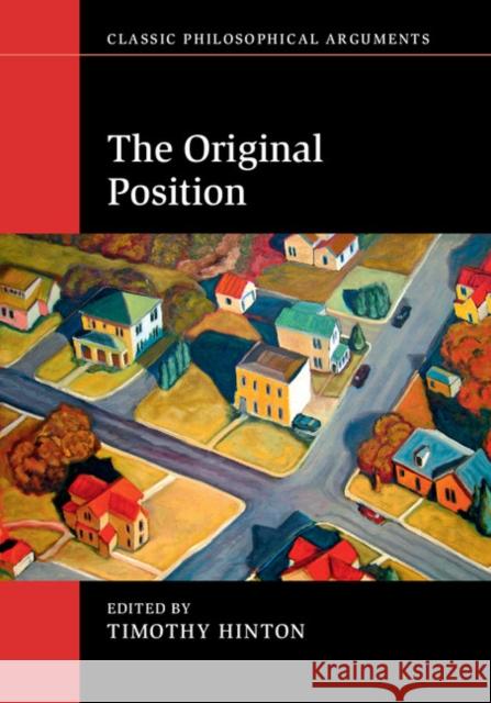 The Original Position Timothy Hinton 9781107627512 Cambridge University Press