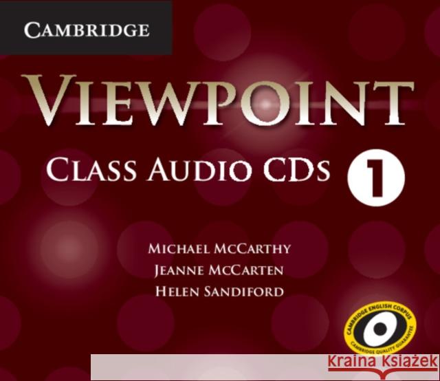 Viewpoint Level 1 Class Audio CDs (4) Michael McCarthy, Jeanne McCarten, Helen Sandiford 9781107639881