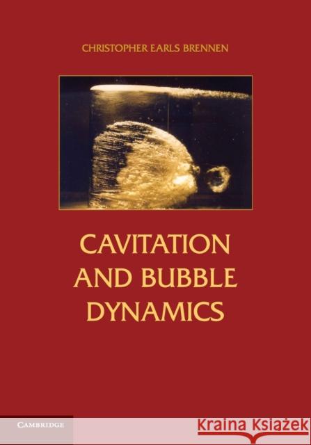 Cavitation and Bubble Dynamics Christopher E. Brennen 9781107644762 Cambridge University Press