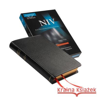 NIV Pitt Minion Reference Bible, Black Goatskin Leather, Red-letter Text, NI446:XR  9781107657892 Cambridge University Press