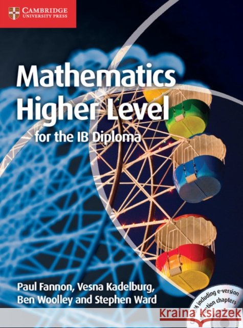 mathematics for the ib diploma: higher level  Stephen Ward 9781107661738 Cambridge University Press