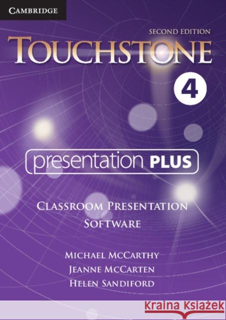 Touchstone Level 4 Presentation Plus Michael McCarthy Jeanne McCarten Helen Sandiford 9781107663497