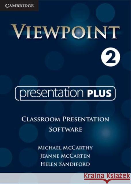 Viewpoint Level 2 Presentation Plus Michael McCarthy Helen Sandiford Jeanne McCarten 9781107675773 Cambridge University Press