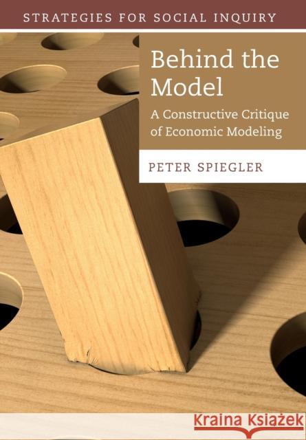 Behind the Model: A Constructive Critique of Economic Modeling Spiegler, Peter 9781107677807