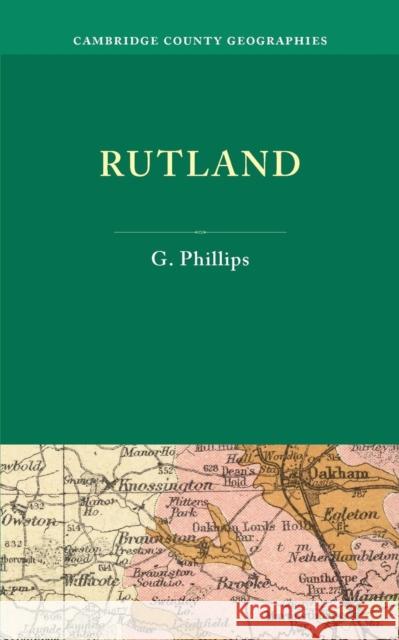 Rutland G. Phillips   9781107696419 Cambridge University Press