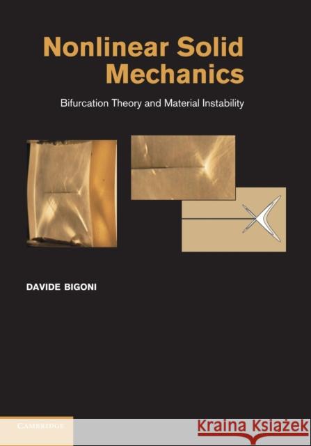 Nonlinear Solid Mechanics: Bifurcation Theory and Material Instability Bigoni, Davide 9781107699502