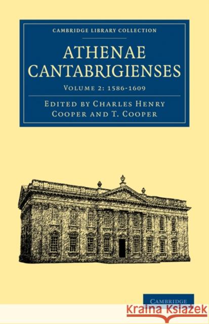 Athenae Cantabrigienses Charles Henr Cooper 9781108000376 