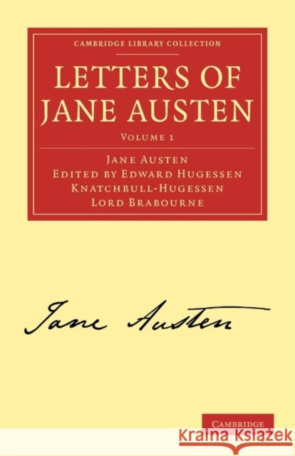 Letters of Jane Austen Jane Austen 9781108003391 Cambridge University Press