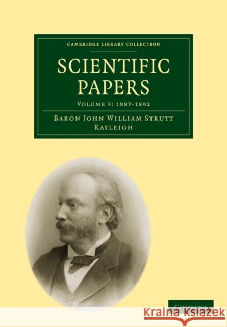 Scientific Papers Robert John Strutt 9781108005449 CAMBRIDGE UNIVERSITY PRESS