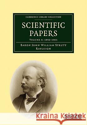 Scientific Papers Robert John Strutt 9781108005470 CAMBRIDGE UNIVERSITY PRESS