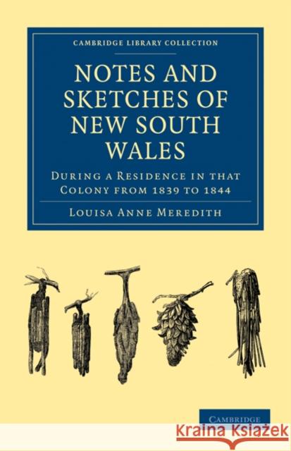 Notes and Sketches of New South Wales: During a Residence in That Colony from 1839 to 1844 Meredith, Louisa Anne 9781108024174 Cambridge University Press