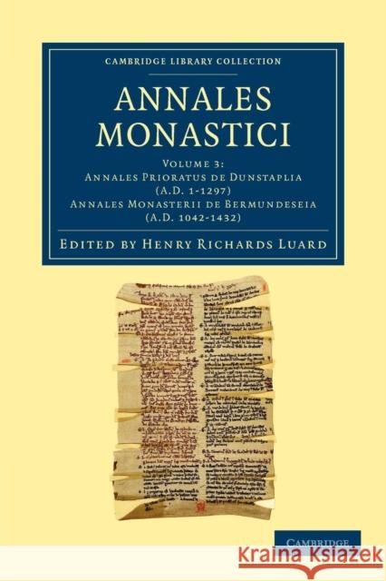 Annales Monastici Henry Richards Luard   9781108043137