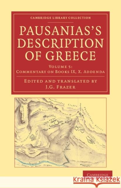Pausanias's Description of Greece James George Frazer 9781108047272