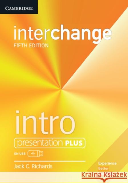 Interchange Intro Presentation Plus USB Jack C. Richards 9781108403047 Cambridge University Press