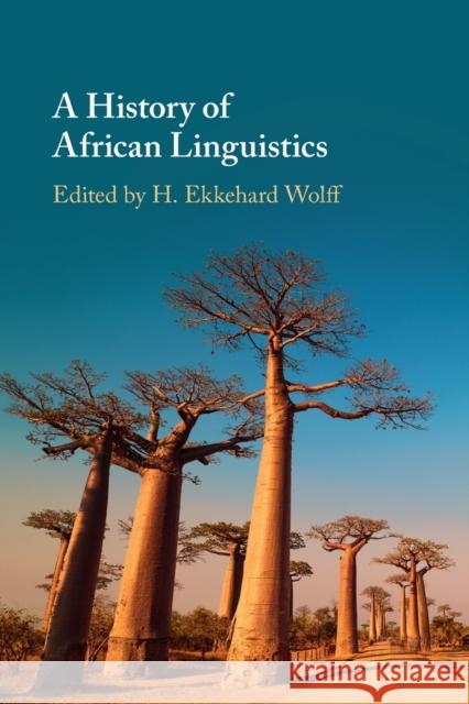 A History of African Linguistics  9781108406178 Cambridge University Press