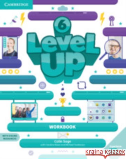 Level Up Level 6 Workbook with Online Resources and My Home Booklet Colin Sage Caroline Nixon Michael Tomlinson 9781108414845