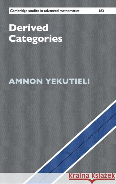 Derived Categories Amnon Yekutieli 9781108419338