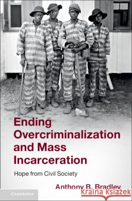 Ending Overcriminalization and Mass Incarceration: Hope from Civil Society Anthony B. Bradley 9781108427548