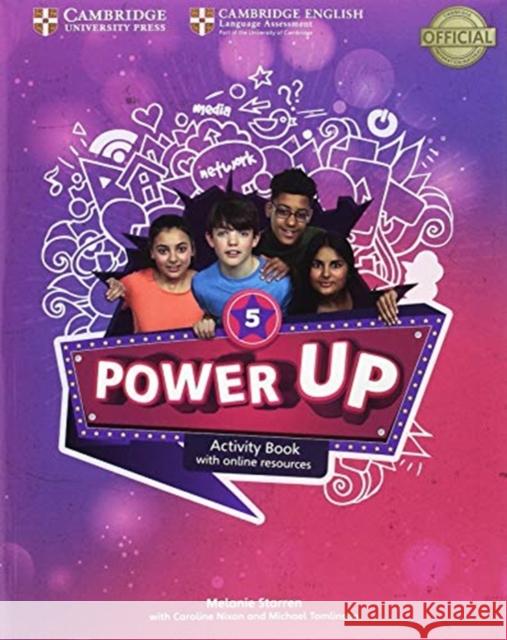Power Up Level 5 Activity Book with Online Resources and Home Booklet Starren Melanie Nixon Caroline Tomlinson Michael 9781108430210