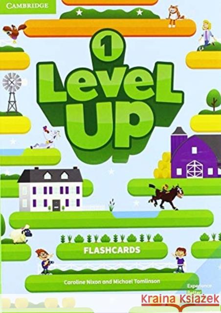 Level Up Level 1 Flashcards Caroline Nixon, Michael Tomlinson 9781108433846