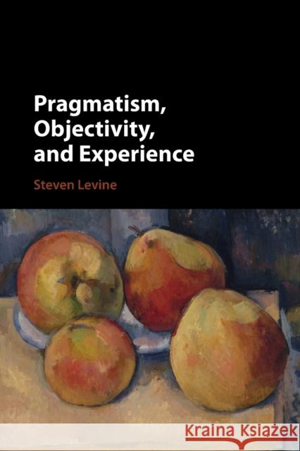 Pragmatism, Objectivity, and Experience Steven Levine 9781108435925 Cambridge University Press