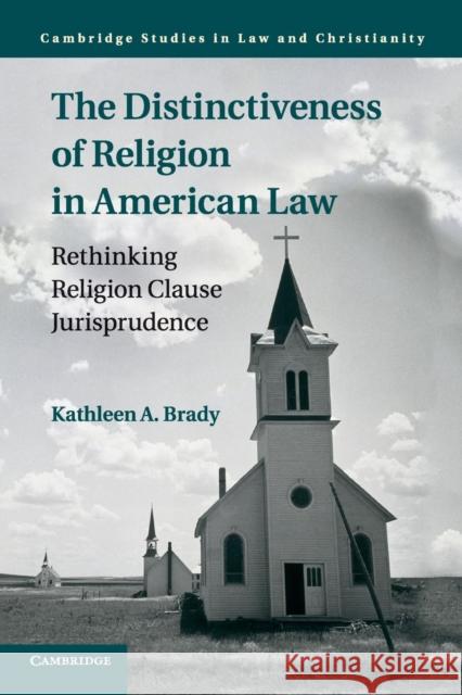 The Distinctiveness of Religion in American Law: Rethinking Religion Clause Jurisprudence Brady, Kathleen A. 9781108448048