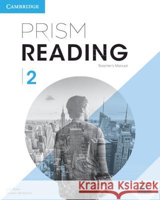 Prism Reading Level 2 Teacher's Manual Lida Baker Carolyn Westbrook 9781108455312 Cambridge University Press
