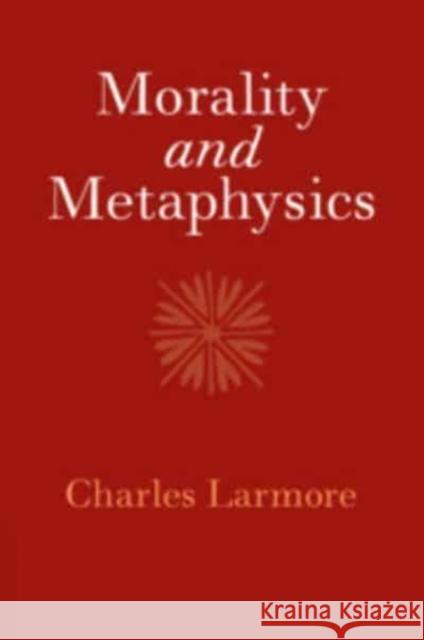 Morality and Metaphysics Charles (Brown University, Rhode Island) Larmore 9781108459273
