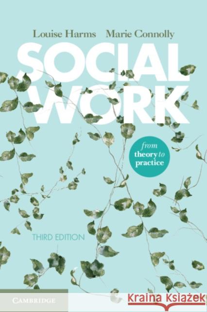 Social Work: From Theory to Practice Louise Harms Marie Connolly 9781108460842