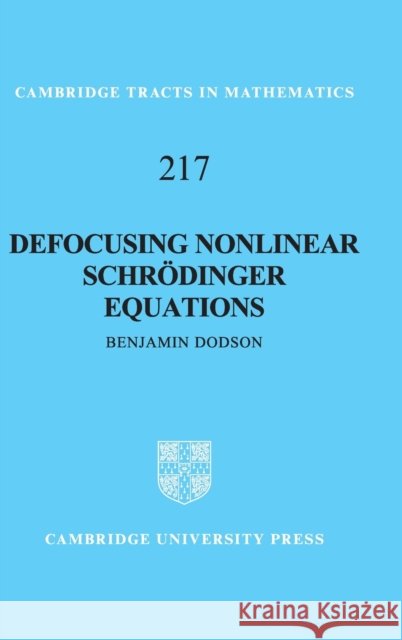 Defocusing Nonlinear Schrödinger Equations Dodson, Benjamin 9781108472081