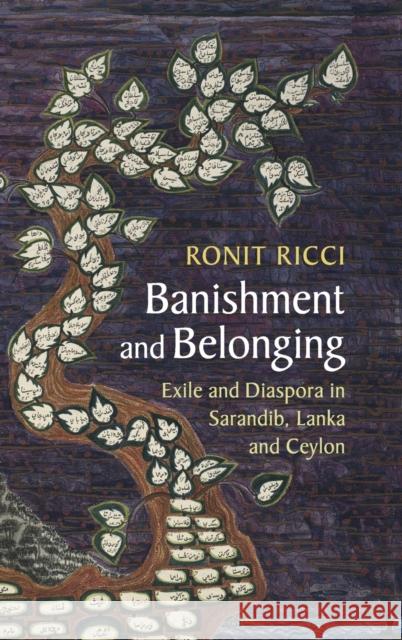 Banishment and Belonging: Exile and Diaspora in Sarandib, Lanka and Ceylon Ronit Ricci 9781108480277 Cambridge University Press