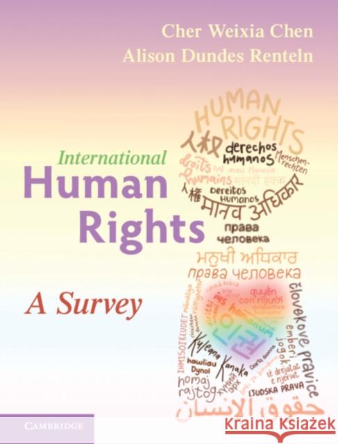 International Human Rights: A Survey Cher Weixia (George Mason University, Virginia) Chen 9781108484855 Cambridge University Press