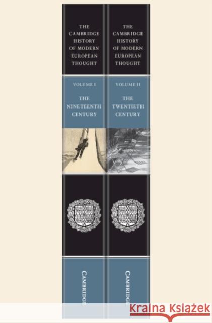 The Cambridge History of Modern European Thought 2 Volume Paperback Set Warren Breckman Peter E. Gordon 9781108677448 Cambridge University Press