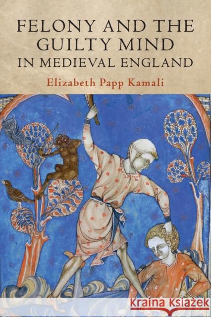 Felony and the Guilty Mind in Medieval England Elizabeth Papp Kamali 9781108712743 Cambridge University Press