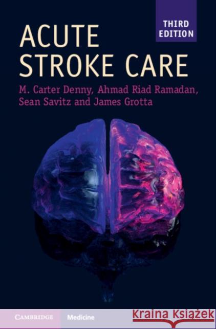 Acute Stroke Care James Grotta Ahmad Riad Ramadan Mary Carter Denny 9781108731324