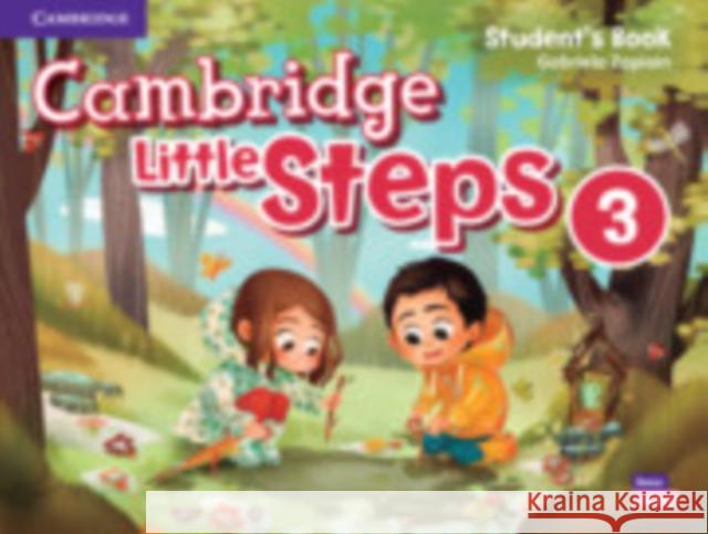 Cambridge Little Steps Level 3 Student's Book Zapiain, Gabriela 9781108736619 Cambridge University Press