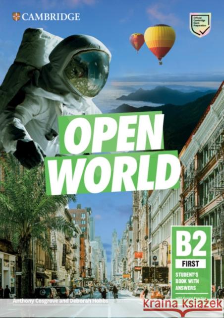 Open World First Student's Book with Answers with Online Practice Cosgrove Anthony Hobbs Deborah 9781108759052