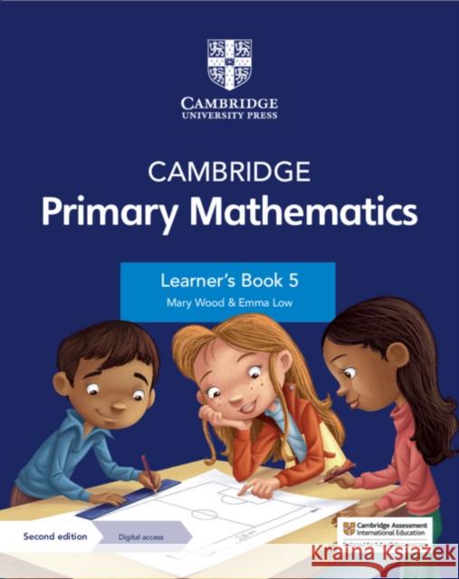 Cambridge Primary Mathematics Learner's Book 5 with Digital Access (1 Year) Mary Wood Emma Low  9781108760034 Cambridge University Press