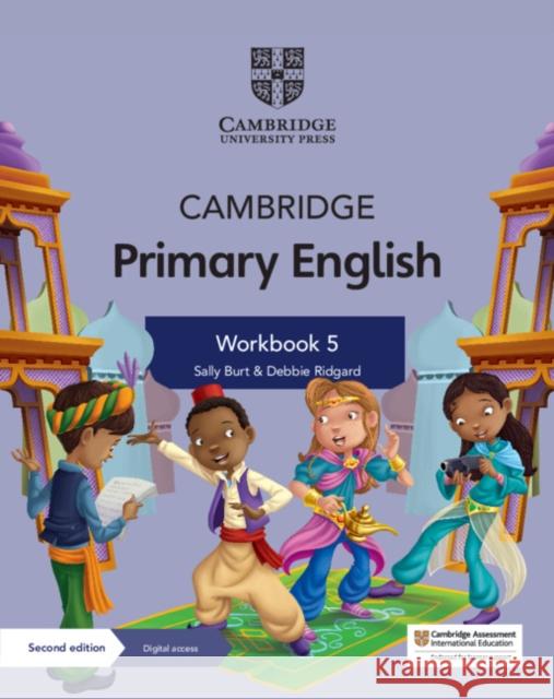 Cambridge Primary English Workbook 5 with Digital Access (1 Year) Sally Burt Debbie Ridgard  9781108760072 Cambridge University Press