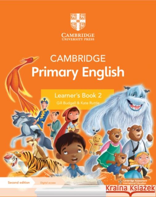 Cambridge Primary English Learner's Book 2 with Digital Access (1 Year) Gill Budgell Kate Ruttle  9781108789882 Cambridge University Press