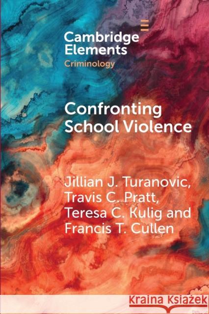 Confronting School Violence: A Synthesis of Six Decades of Research Turanovic, Jillian J. 9781108799850 Cambridge University Press