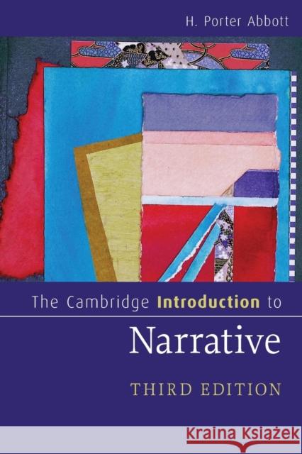 The Cambridge Introduction to Narrative H. Porter Abbott 9781108823357 Cambridge University Press