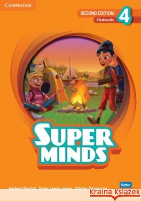 Super Minds Level 4 Flashcards British English Herbert Puchta Peter Lewis-Jones Gunter Gerngross 9781108828666