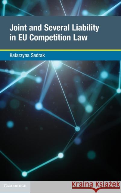 Joint and Several Liability in Eu Competition Law Sadrak, Katarzyna 9781108839310 Cambridge University Press