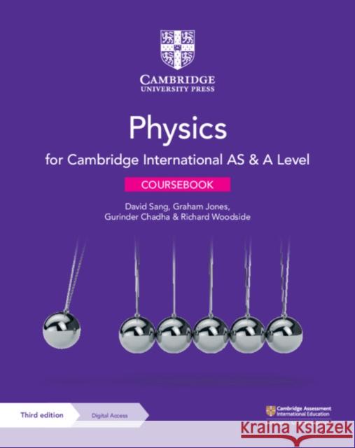 Cambridge International AS & A Level Physics Coursebook with Digital Access (2 Years) 3ed Richard Woodside 9781108859035 Cambridge University Press
