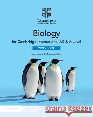 Cambridge International AS & A Level Biology Workbook with Digital Access (2 Years) Matthew Parkin 9781108859424 Cambridge University Press