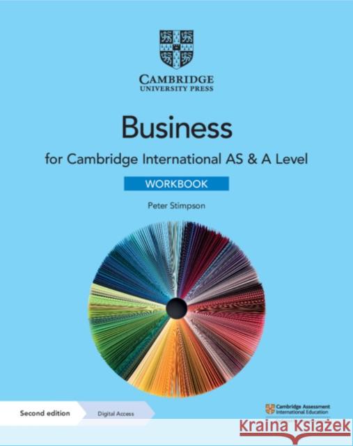 Cambridge International AS & A Level Business Workbook with Digital Access (2 Years) Peter Stimpson 9781108926003