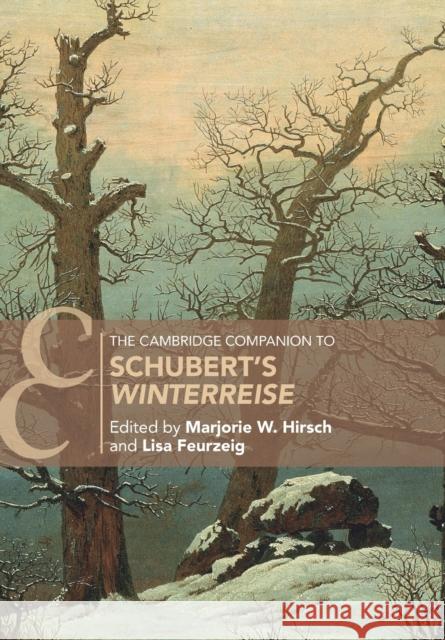 The Cambridge Companion to Schubert's 'Winterreise' Marjorie W. Hirsch Lisa Feurzeig 9781108965804 Cambridge University Press