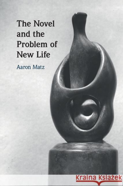 The Novel and the Problem of New Life Aaron (Scripps College, California) Matz 9781108970563 Cambridge University Press